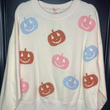 Pumpkin Oversized Sweatshirt