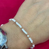 White Sprinkle Bracelet