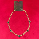 Green Heart Necklace