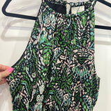 Green Patterned Dress
