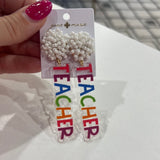 TEACHER EARRING