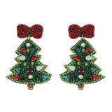 CHRISTMAS TREE EARRINGS