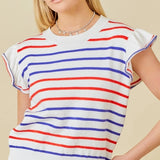 Red, White, and Blue Sweater