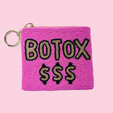Botox $$ Beaded Coin Purse