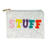 Beaded "Stuff" Coin Purse