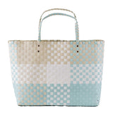 Heather Woven Beach Tote