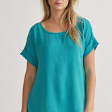 Scoop Neck Blouse