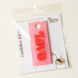 Love Lid Tag