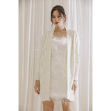 Diamond Knit Cardigan