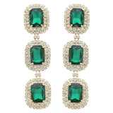 OCTAGON DANGLE EARRINGS