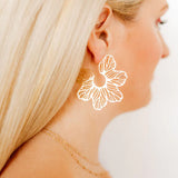 Jackie Flower Earring