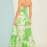 Tropical Maxi Dress