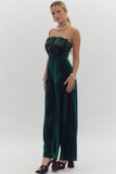 Velvet Emerald Jumpsuit