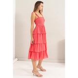 Ruffle Midi Dress