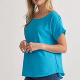 Scoop Neck Blouse