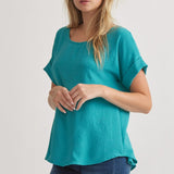Scoop Neck Blouse