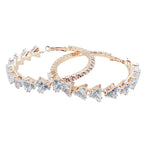 Michelle Triangle Hoop Earring