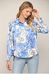 Patch work Button Down