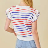 Red, White, and Blue Sweater