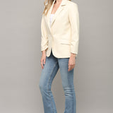 Leather Blazer