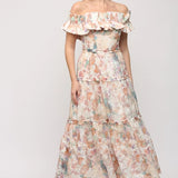 Off The Shoulder Maxi Dress