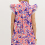 Floral Print Mini Dress