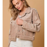 Corduroy Pearl Jacket