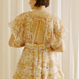 Open Back Mini Dress