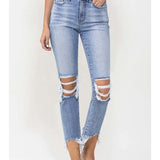 High Rise Kick Flare Jeans