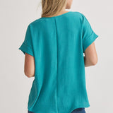 Scoop Neck Blouse