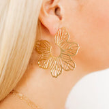 Jackie Flower Earring