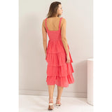 Ruffle Midi Dress