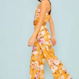 Floral Jumpsuit