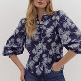 Floral Button Down Blouse