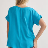 Scoop Neck Blouse