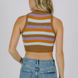 Colorblock Cropped Top