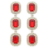 OCTAGON DANGLE EARRINGS