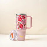 40 oz Rose Garden Tumbler