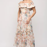 Off The Shoulder Maxi Dress
