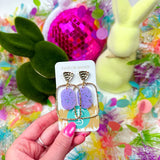 Glitz Oval Hoops
