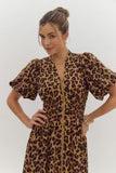 Leopard Midi Dress