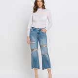 High-Rise Relaxed Straight Jean