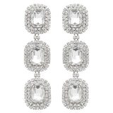 OCTAGON DANGLE EARRINGS