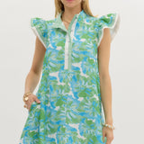 Floral Print Mini Dress