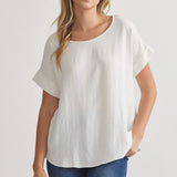 Scoop Neck Blouse