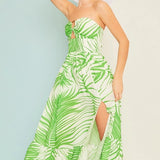 Tropical Maxi Dress