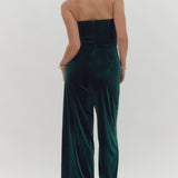 Velvet Emerald Jumpsuit