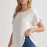 Scoop Neck Blouse