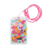 PINK CONFETTI LANYARD