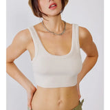 EGGSHELL CROP TANK